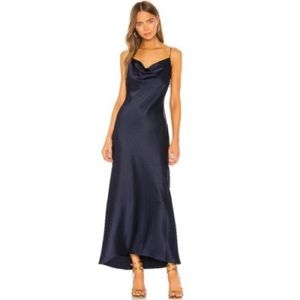 Alice + Olivia classics navy blue dress.